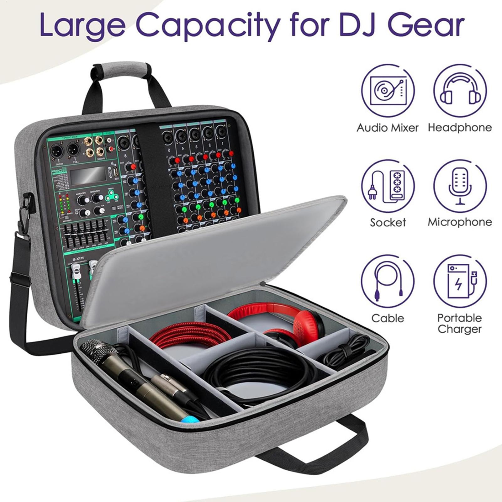 Men'S Accessories Travel Bag - حقيبة خلاط الصوت الكبيرة، حقيبة معدات