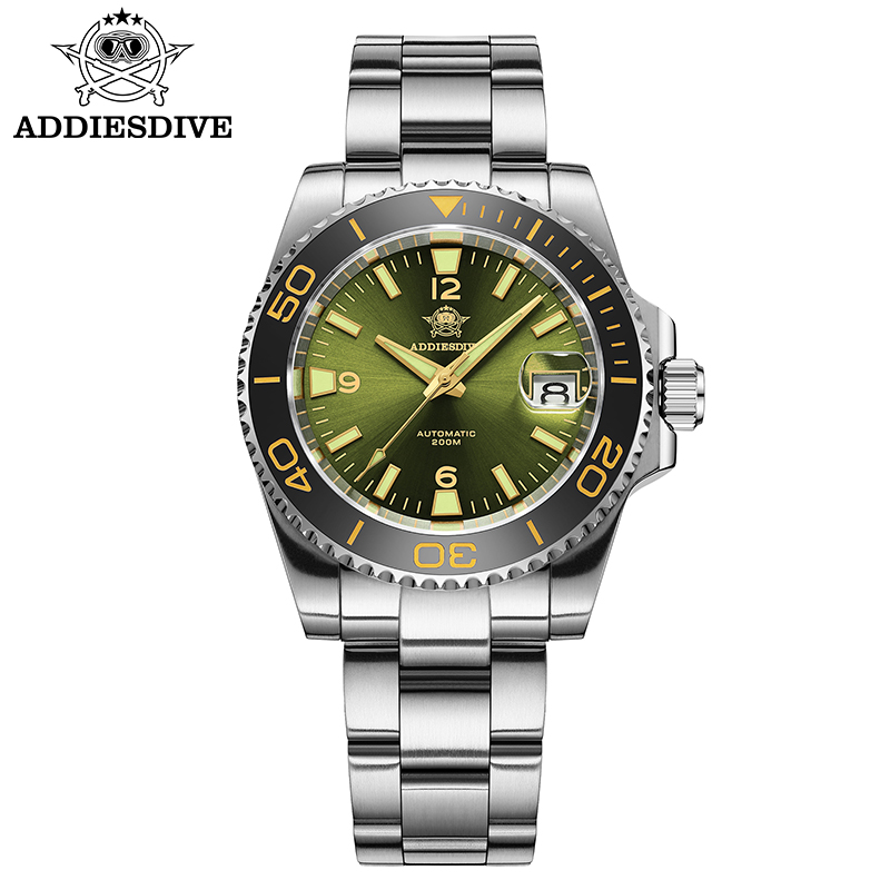 Men Accessories Bracelet - Addiesdive جديد الغوص ساعة للهدية الرجال