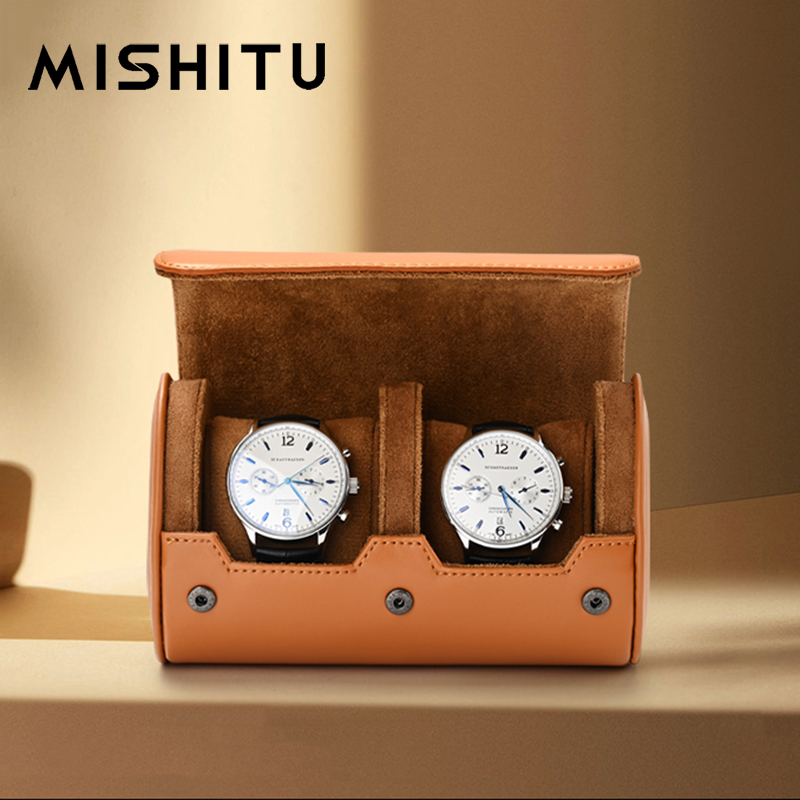 Men'S Accessories Drawer Organizer - MISHITU 1/2/3-فتحة تخزين ساعات اليد لفة