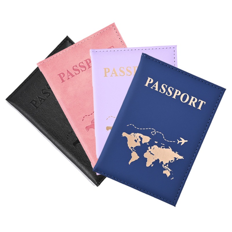 Men'S Accessories Travel Bag - حامل جواز سفر أنيق مع طباعة