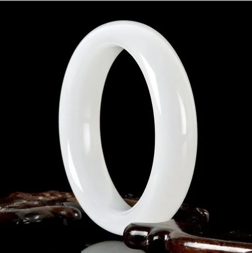 حقيقية الطبيعية الأبيض اليشم ا - مراجعة Men Accessories Bracelet وسعره