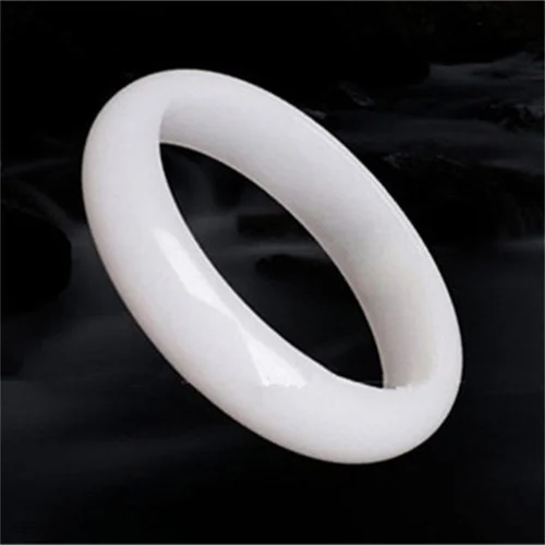 حقيقية الطبيعية الأبيض اليشم ا - مراجعة Men Accessories Bracelet وسعره