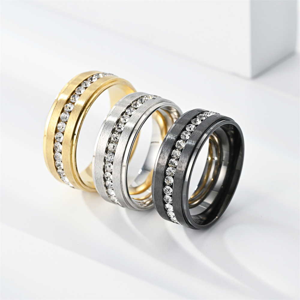 خواتم الماس الفولاذ المقاوم لل - مراجعة Men'S Accessories Gift Ideas وسعره