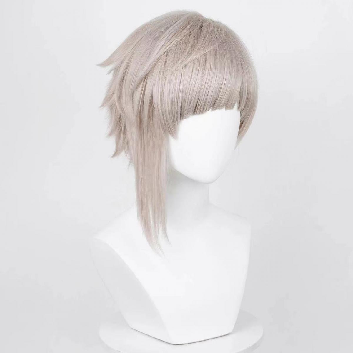 شعر مستعار رجالي قصير فضي اللو - مراجعة Men Accessories Silver وسعره