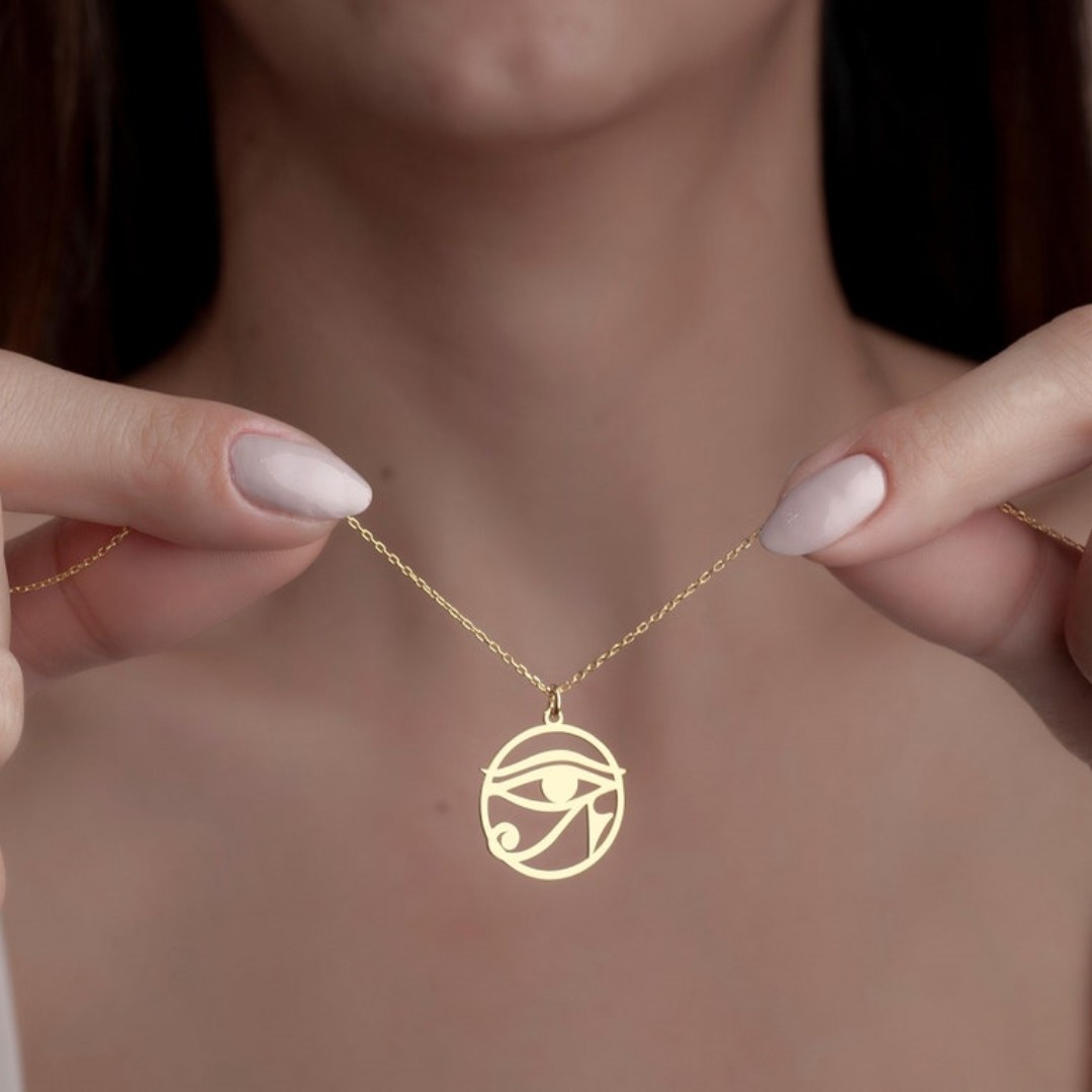 ريترو مصر عين را قلادة مجوهرات - مراجعة Men'S Accessories Jewelry Egypt وسعره