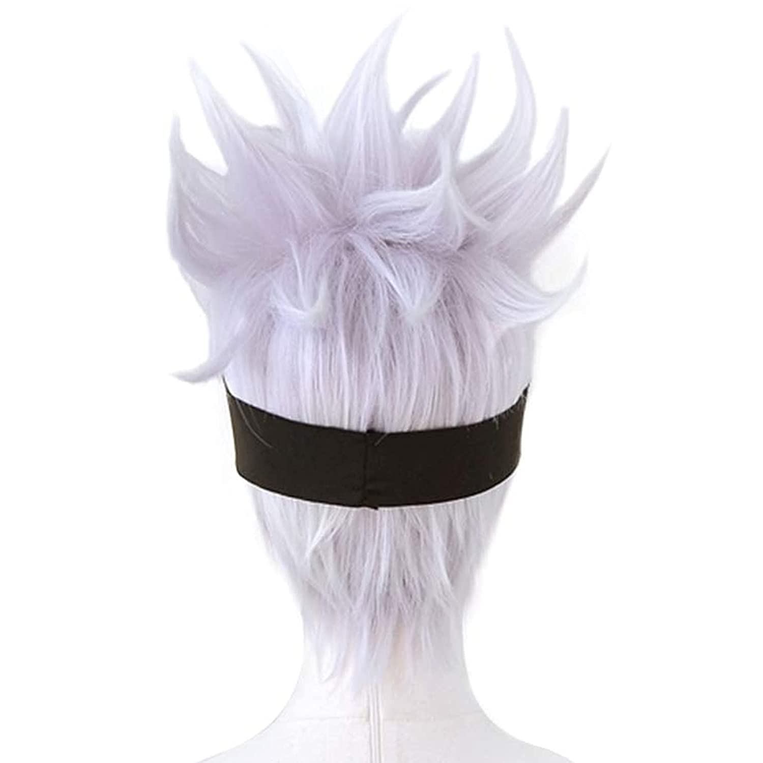 شعر مستعار تنكري قصير مموج ، ع - مراجعة Men Accessories Silver وسعره