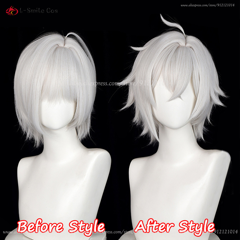 شعر مستعار ZZZ سيث لويل للتنكر - مراجعة Men Accessories Silver وسعره