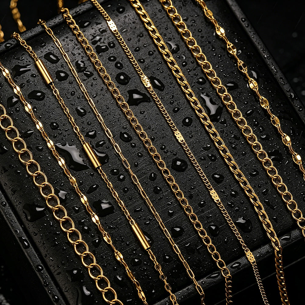 سلاسل طويلة من الفولاذ المقاوم - مراجعة Men Accessories Style وسعره