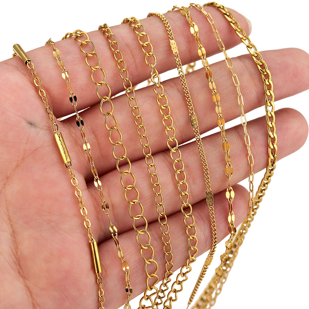 سلاسل طويلة من الفولاذ المقاوم - مراجعة Men Accessories Style وسعره