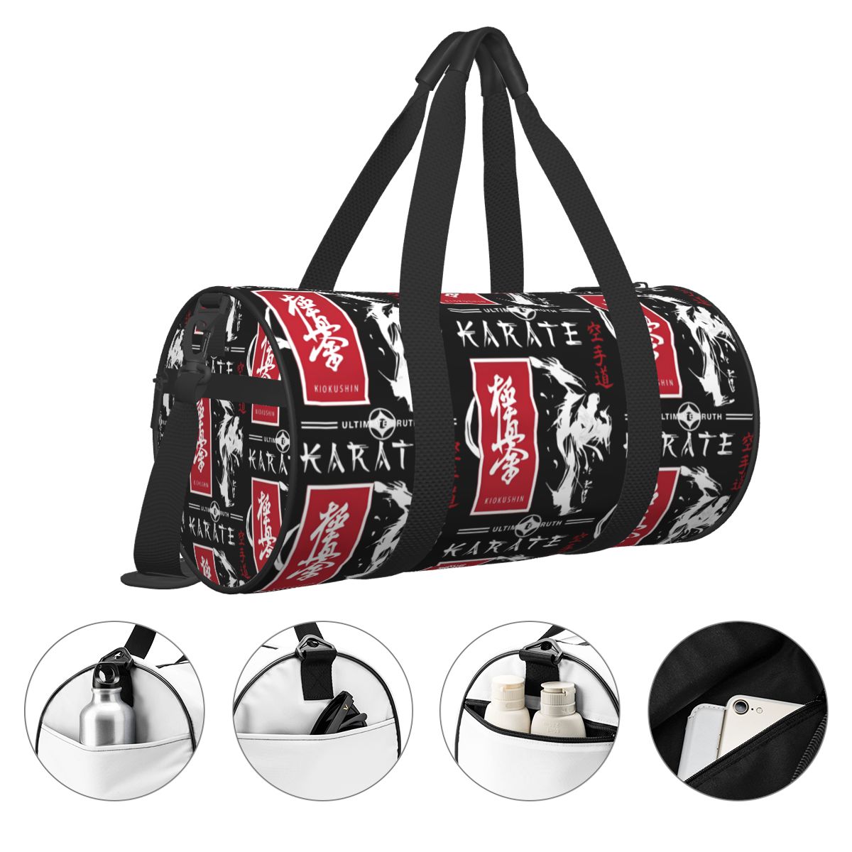 Kiokushin الكاراتيه حقائب رياض - مراجعة Men'S Accessories Travel Bag وسعره
