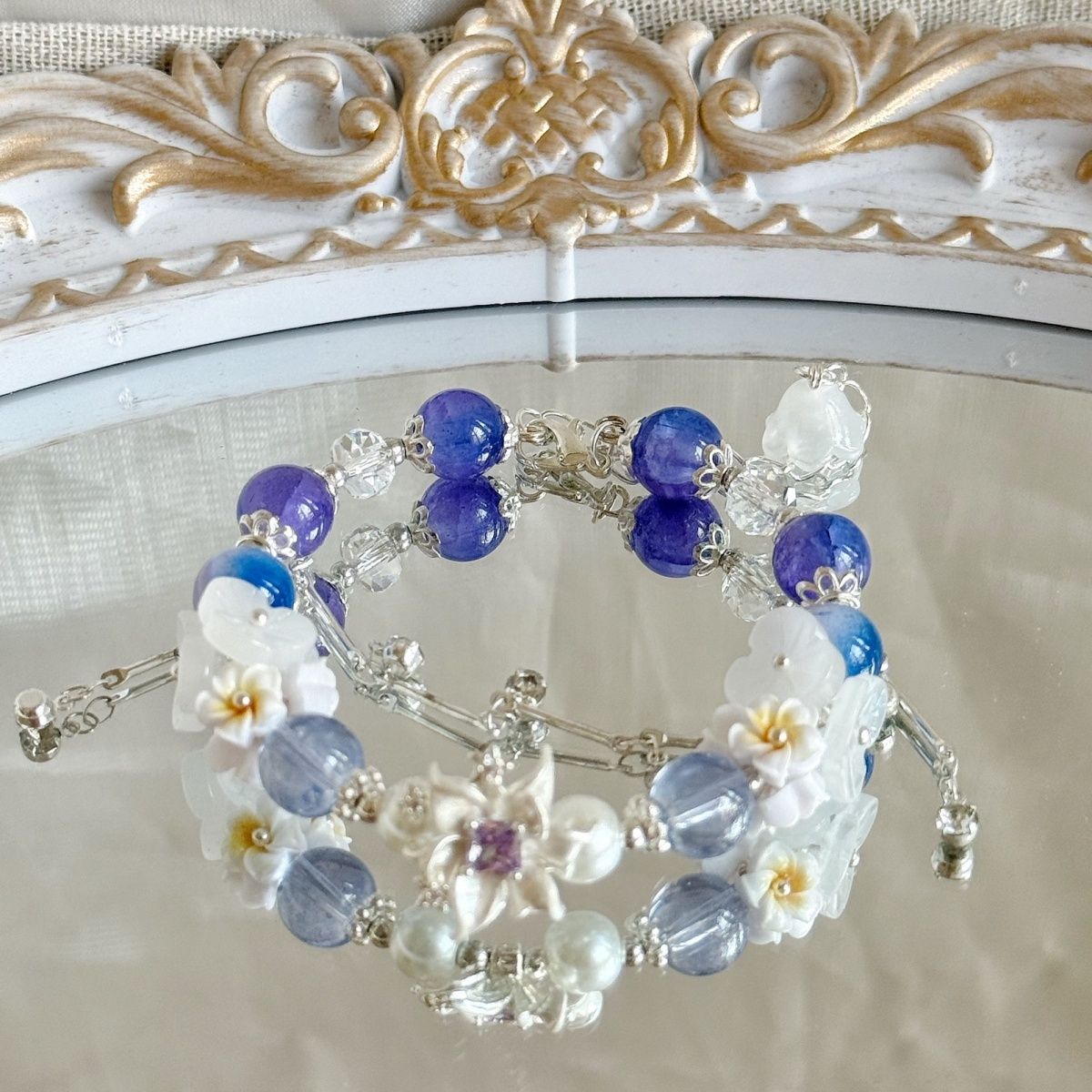أساور نسائية مرصعة بالخرز مستو - مراجعة Men Accessories Bracelet وسعره