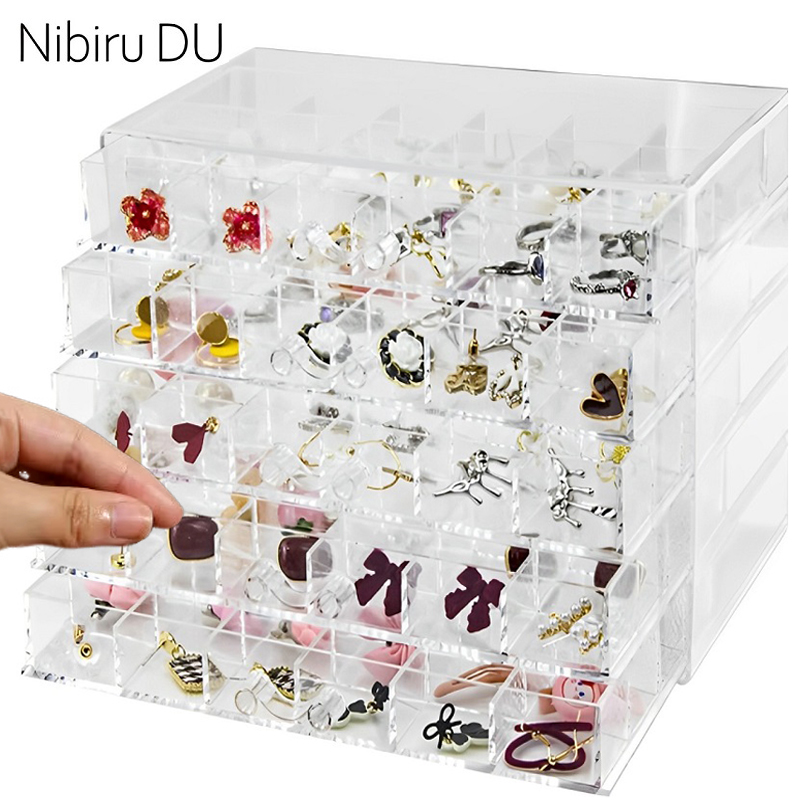 صندوق تخزين مجوهرات شفاف ، حام - مراجعة Men'S Accessories Drawer Organizer وسعره