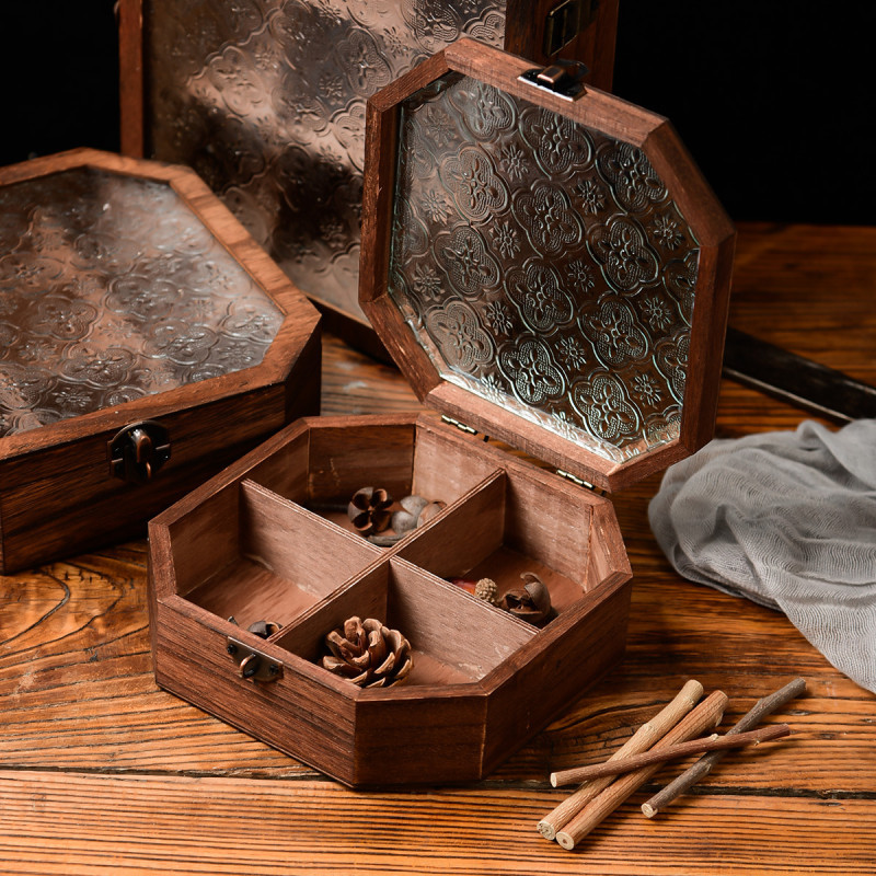 صندوق تخزين خشبي، منظم مجوهرات - مراجعة Men'S Accessories Drawer Organizer وسعره